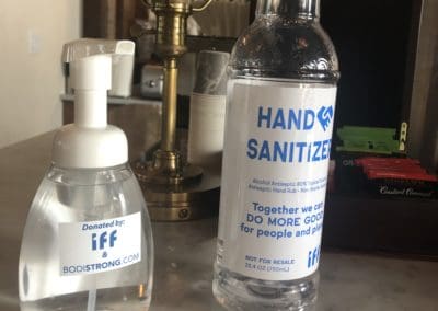 Bottles of Hand Sanitizer